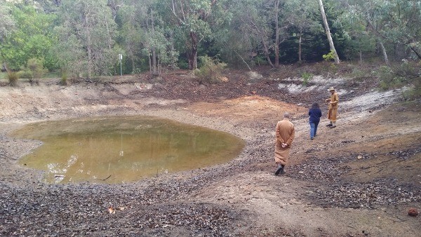 picture of Bodhinyana Buddhist Monastery dam