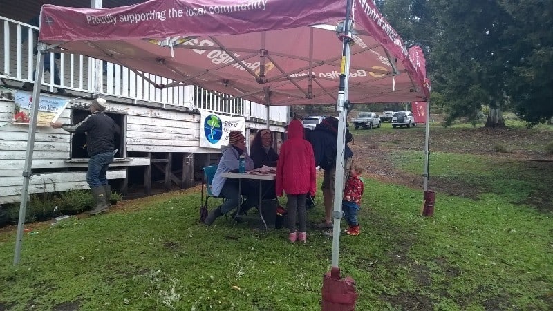 People at Gooralong Brook