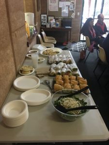 Yummy catering at the SJ Equine Landcare Property Planning Course