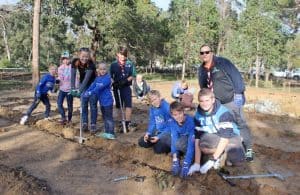 Byford Scouts at the Landcare Sj National Tree Day Celebration