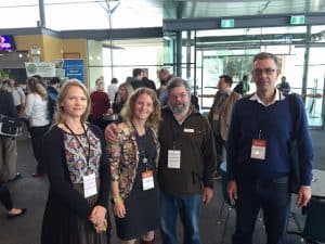 Landcare staff at the WA Feral Cat Symposium